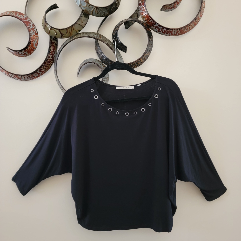 Elegant Black Women's Top